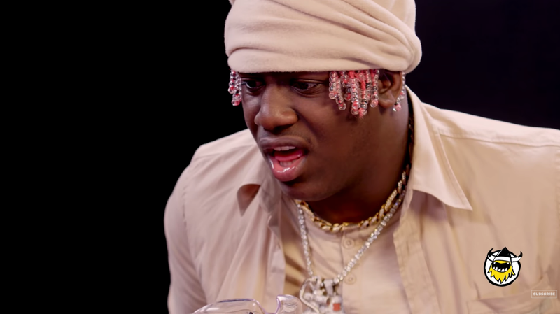 Illustration for article titled Lil Yachty, 21, Has Never Tried Hot Sauce Before. Watch Him Pop His Pepper